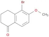 1(2H)-Naphthalenone, 5-bromo-3,4-dihydro-6-methoxy-