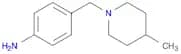 4-((4-Methylpiperidin-1-yl)methyl)aniline