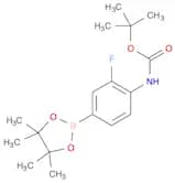 4-(BOC-amino)-3-fluorophenyl boronic acid, pinacol ester