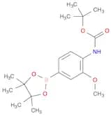 tert-Butyl (2-methoxy-4-(4,4,5,5-tetramethyl-1,3,2-dioxaborolan-2-yl)phenyl);carbamate