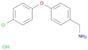 (4-(4-Chlorophenoxy)phenyl)methanamine, HCl
