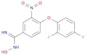Benzenecarboximidamide, 4-(2,4-difluorophenoxy)-N-hydroxy-3-nitro-