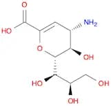 D-glycero-D-galacto-Non-2-enonic acid, 4-amino-2,6-anhydro-3,4-dideoxy-