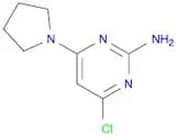 4-Chloro-6-pyrrolidin-1-ylpyrimidin-2-amine