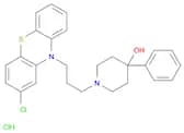 4-Piperidinol, 1-[3-(2-chloro-10H-phenothiazin-10-yl)propyl]-4-phenyl-, hydrochloride (1:1)