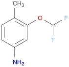 Benzenamine, 3-(difluoromethoxy)-4-methyl-