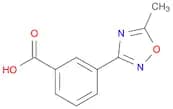 Benzoic acid, 3-(5-methyl-1,2,4-oxadiazol-3-yl)-