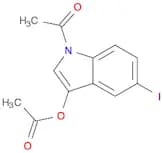 1-Acetyl-5-iodo-1H-indol-3-yl acetate