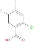 Benzoic acid, 2-chloro-4-fluoro-5-iodo-
