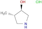 rel-(3R,4S)-4-Methylpyrrolidin-3-ol hydrochloride