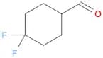 Cyclohexanecarboxald​ehyde, 4,​4-​difluoro-