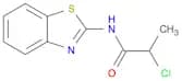 N-1,3-Benzothiazol-2-yl-2-chloropropanamide