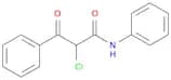 2-chloro-3-oxo-N,3-diphenylpropanamide