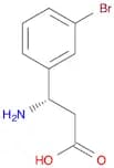 Benzenepropanoic acid, β-amino-3-bromo-, (βS)-