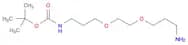 Carbamic acid, N-[3-[2-(3-aminopropoxy)ethoxy]propyl]-, 1,1-dimethylethyl ester