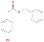 Benzeneacetic acid, 4-hydroxy-, phenylmethyl ester