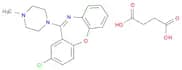 2-Chloro-11-(4-methyl-1-piperazinyl)-dibenz[b,f][1,4]oxazepine succinate