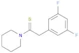 3',5'-DIFLUOROBENZENE ACETYL PIPERIDINE THIOAMIDE