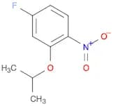 Benzene, 4-fluoro-2-(1-methylethoxy)-1-nitro-
