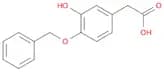 Benzeneacetic acid, 3-hydroxy-4-(phenylmethoxy)-