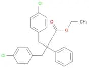 Propionic acid, 2-(p-chlorobenzyl)-3-(p-chlorophenyl)-2-phenyl-, ethyl ester (7CI,8CI)