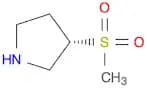 Pyrrolidine, 3-(methylsulfonyl)-, (3S)-