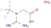 Glycine, N-(aminoiminomethyl)-N-(methyl-d3)-, hydrate (1:1)