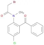 Acetamide, N-(2-benzoyl-4-chlorophenyl)-2-bromo-N-methyl-