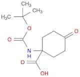 1-tert-Butoxycarbonylamino-4-oxo-cyclohexanecarboxylic acid