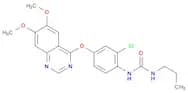 1-{2-Chloro-4-[(6,7-dimethoxyquinazolin-4-yl)oxy]phenyl}-3-propylurea