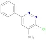 Pyridazine, 3-chloro-4-methyl-6-phenyl-