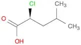 Pentanoic acid, 2-chloro-4-methyl-, (2S)-