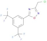1,2,4-Oxadiazole, 5-[3,5-bis(trifluoromethyl)phenyl]-3-(chloromethyl)-