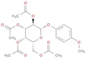 4-Methoxyphenyl 2,3,4,6-tetra-o-acetyl-β-d-galactopyranoside