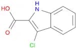 1H-Indole-2-carboxylic acid, 3-chloro-