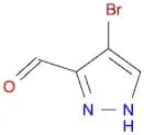 1H-Pyrazole-3-carboxaldehyde, 4-bromo-