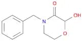3-Morpholinone, 2-hydroxy-4-(phenylmethyl)-
