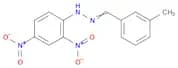 Benzaldehyde, 3-methyl-, 2-(2,4-dinitrophenyl)hydrazone