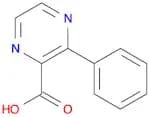2-Pyrazinecarboxylic acid, 3-phenyl-