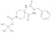 tert-Butyl 4-(benzyloxycarbonylamino)-4-carbamoylpiperidine-1-carboxylate