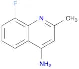 4-Quinolinamine, 8-fluoro-2-methyl-