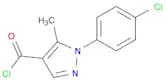 1-(4-chlorophenyl)-5-methyl-1H-pyrazole-4-carbonyl chloride