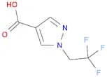 1H-Pyrazole-4-carboxylic acid, 1-(2,2,2-trifluoroethyl)-