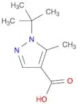 1H-Pyrazole-4-carboxylic acid, 1-(1,1-dimethylethyl)-5-methyl-