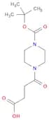 1-Piperazinebutanoic acid, 4-[(1,1-dimethylethoxy)carbonyl]-γ-oxo-