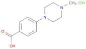 4-(4-Methylpiperazin-1-yl)benzoic acid, HCl