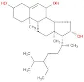 Stigmast-5-ene-3,7,16-triol, (3β,7α,16β,24ξ)- (9CI)