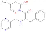 N-((S)-1-(((S)-1-Hydroxy-3-methylbutyl)amino)-1-oxo-3-phenylpropan-2-yl)pyrazine-2-carboxamide