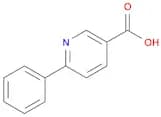 3-Pyridinecarboxylic acid, 6-phenyl-