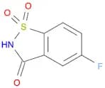 5-Fluorobenzo[d]isothiazol-3(2H)-one 1,1-dioxide